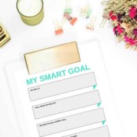 smart goal setting worksheet