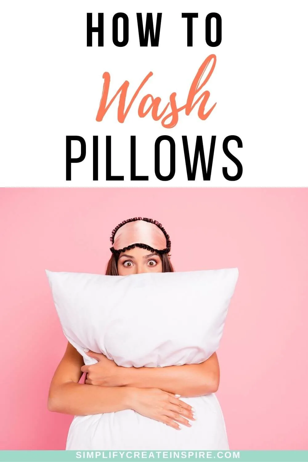 How to wash pillows and cushions