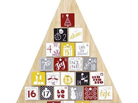 christmas tree advent calendar