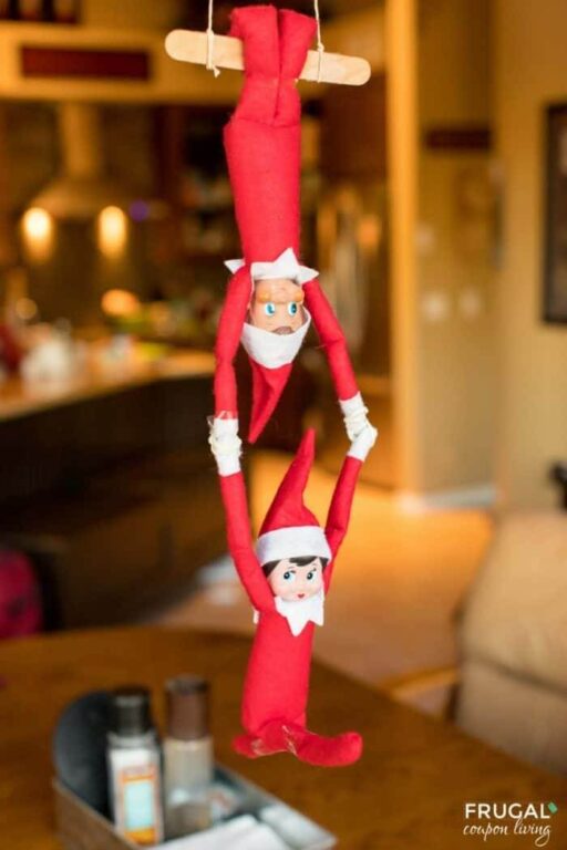 Elves On The Shelf - 29 Funny Ideas For 2 Or More Elves | Simplify ...