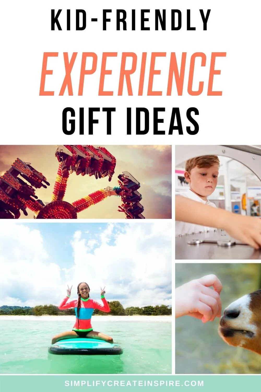 Experience gifts for kids