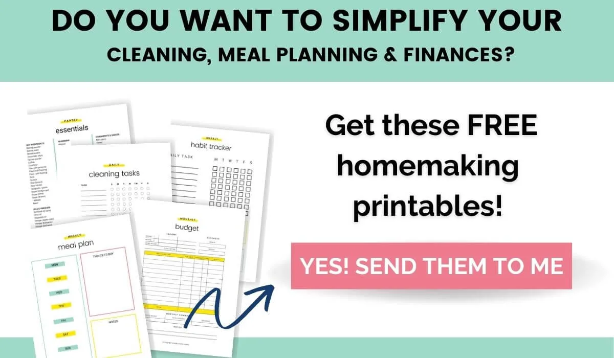 free homemaking printables