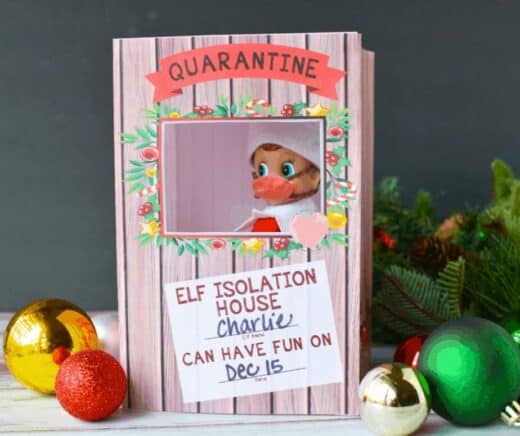 20 Free Printable Elf On The Shelf Props &amp; Accessories