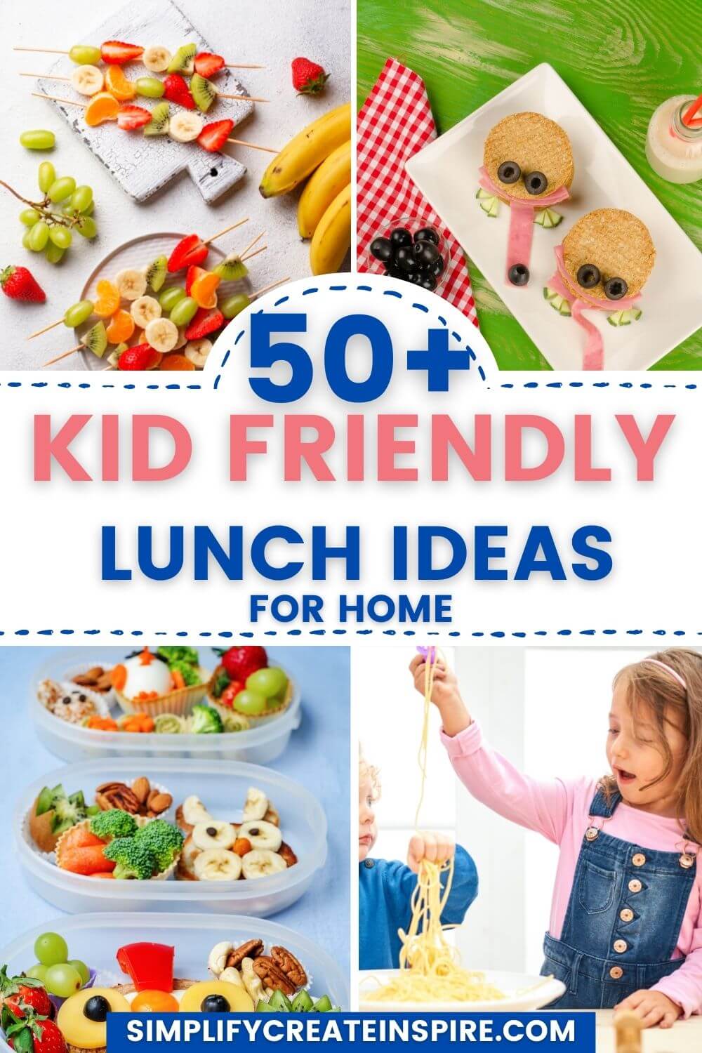 easy. lunch ideas for kids at home