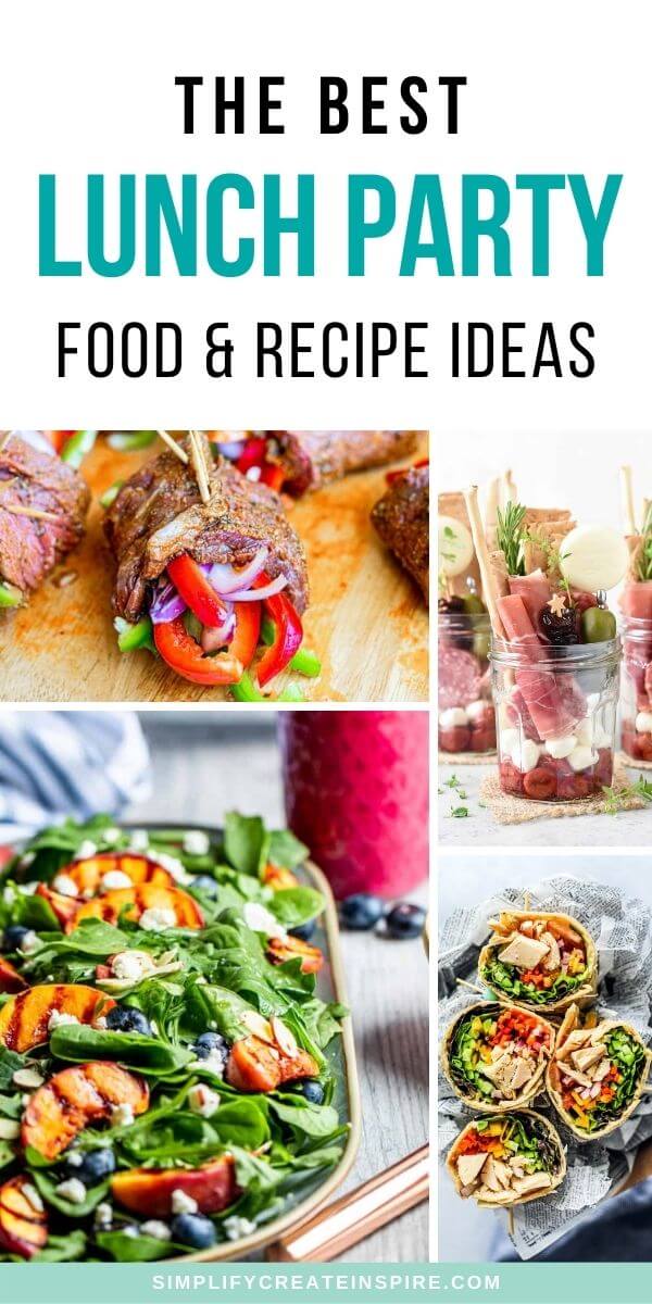 Lunch party food ideas party food appetisers