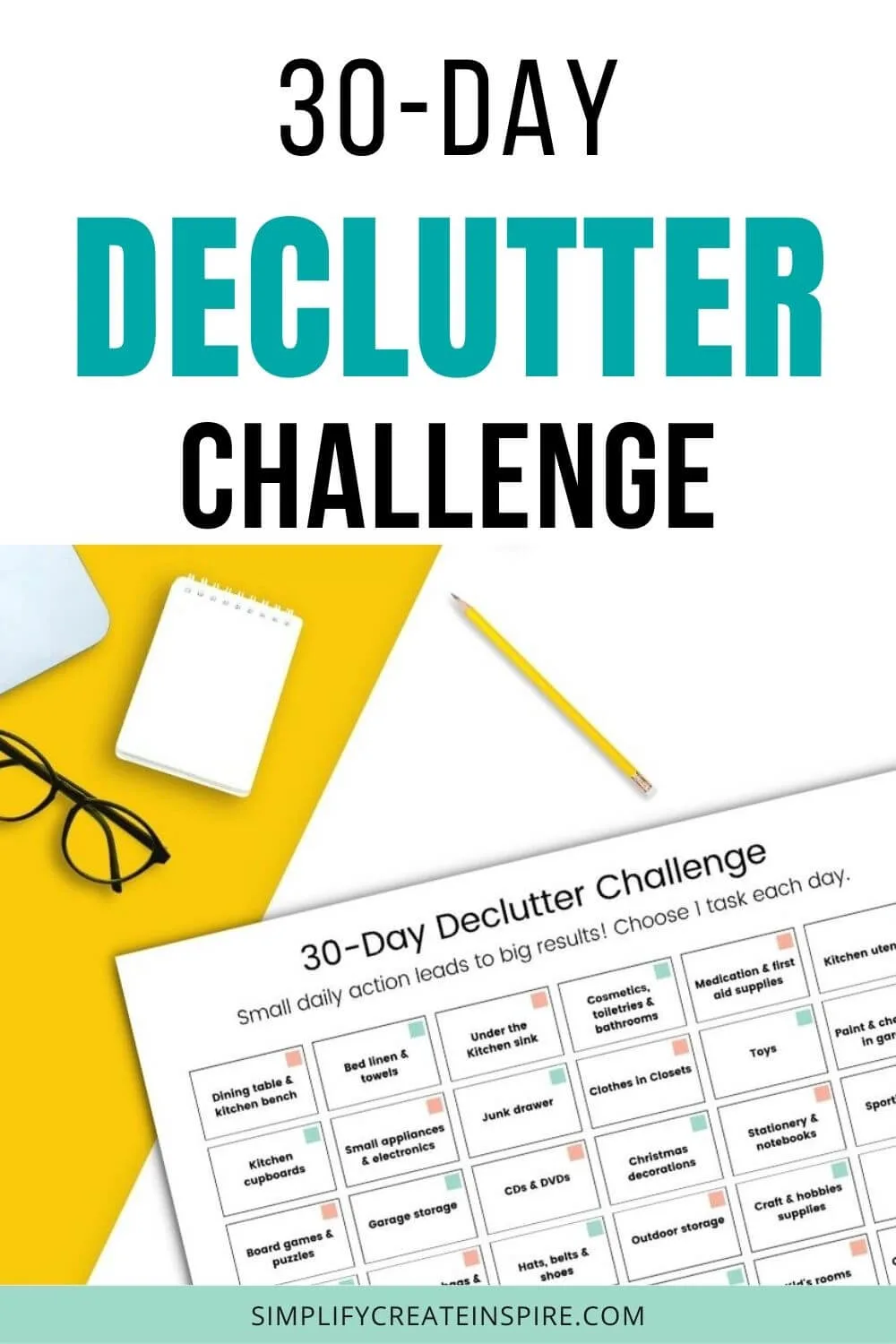 30 day decluttering challenge 3