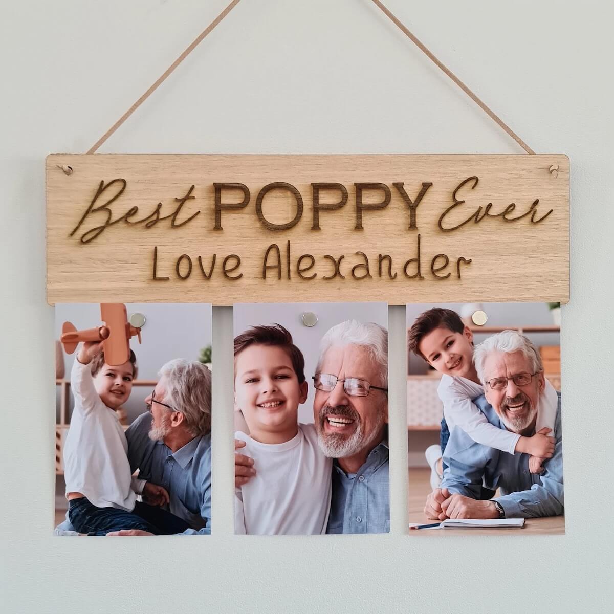 best poppy ever wall hanging photo frame