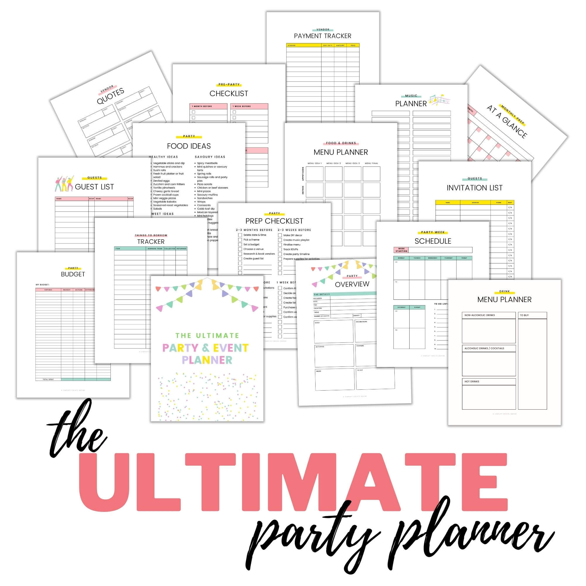 225 Awesome Party Themes For Adults: The Ultimate List | Simplify Create  Inspire