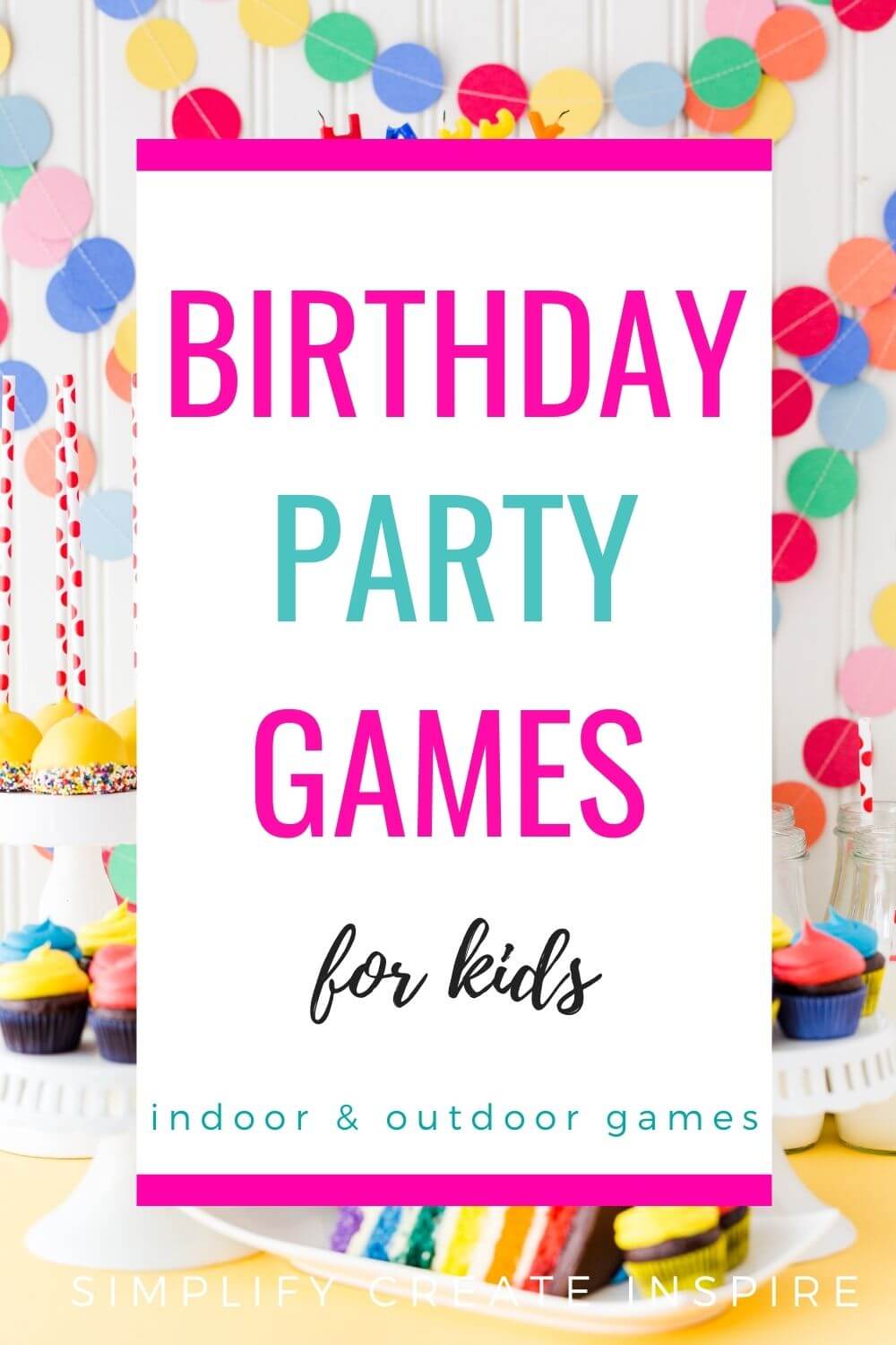 fun birthday party games for kids