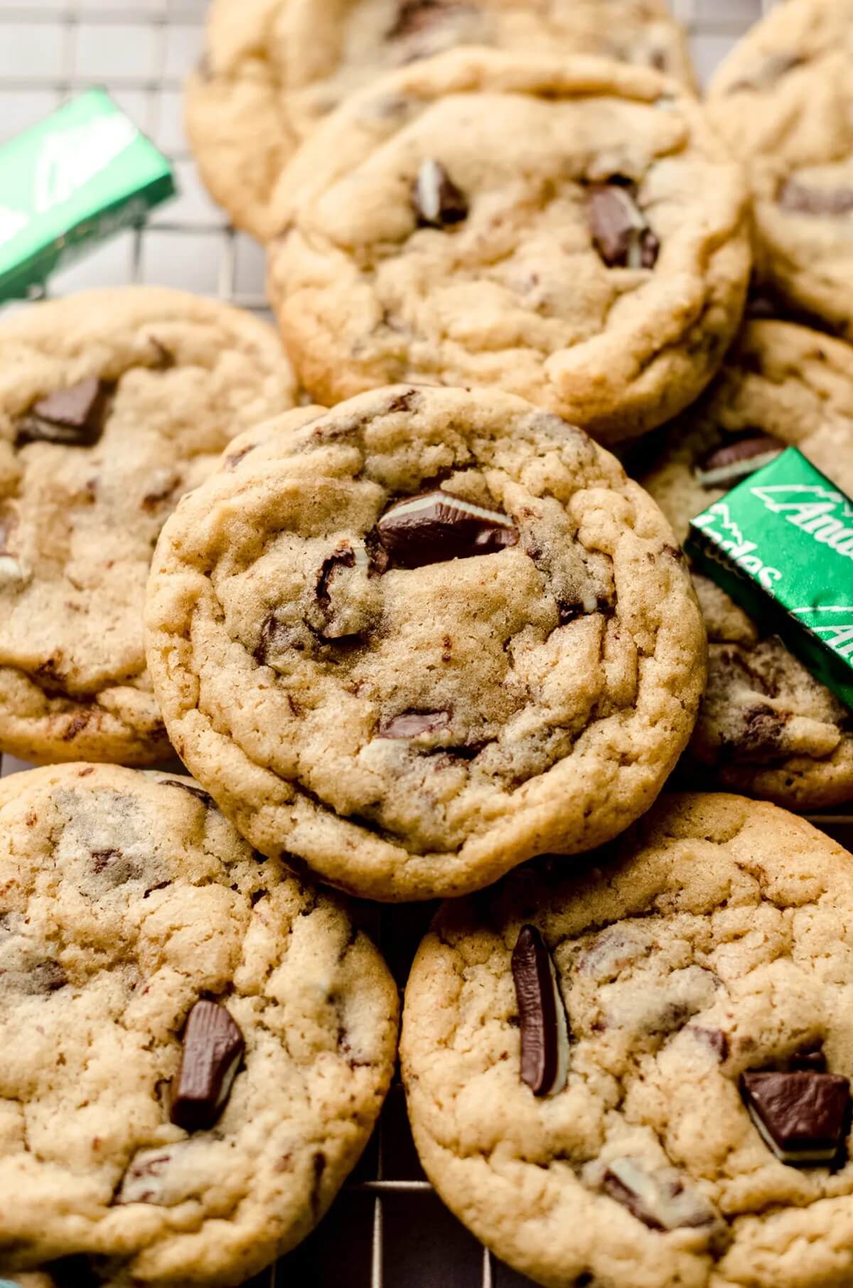 Andes mint cookies
