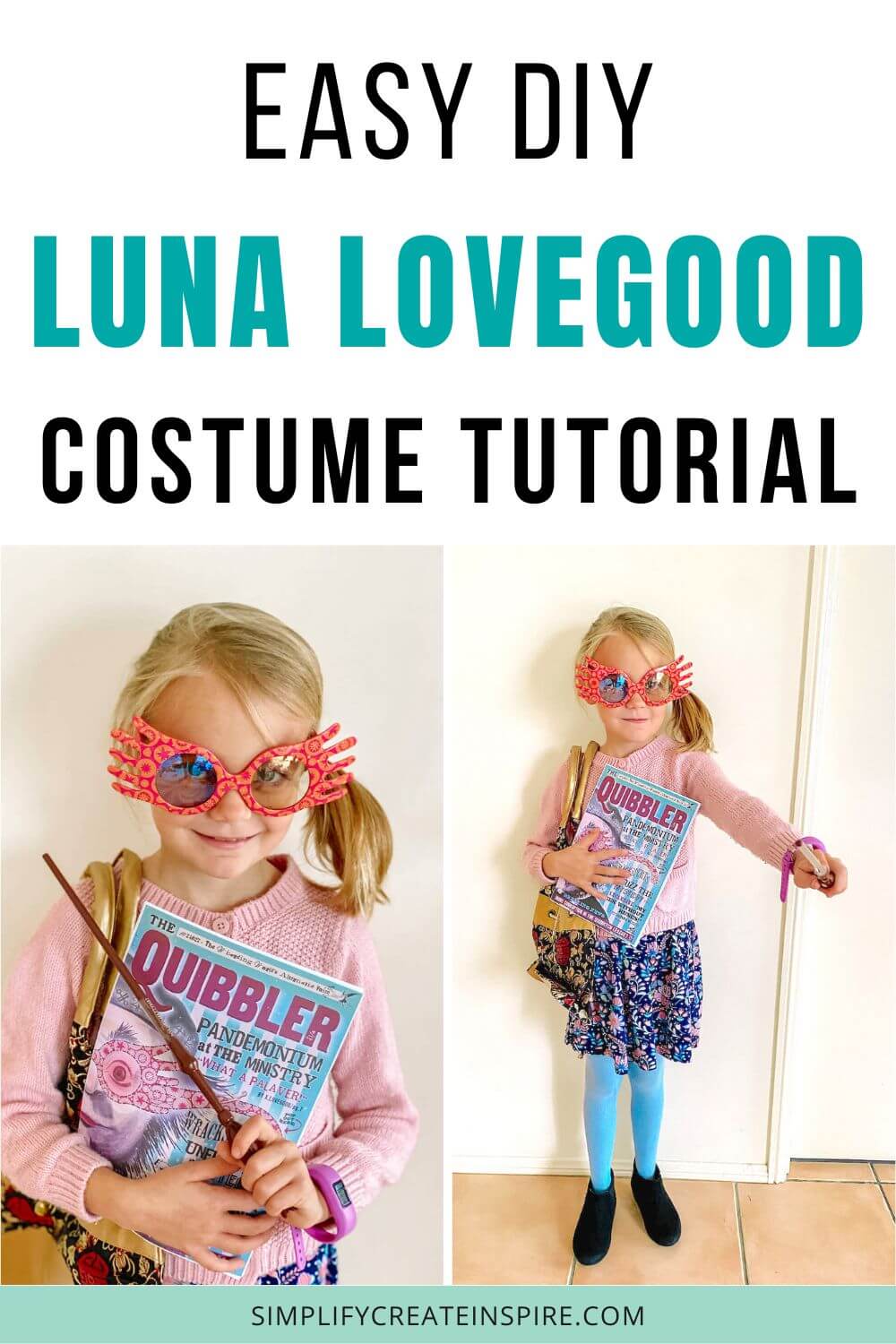 DIY Luna Lovegood costume tutorial