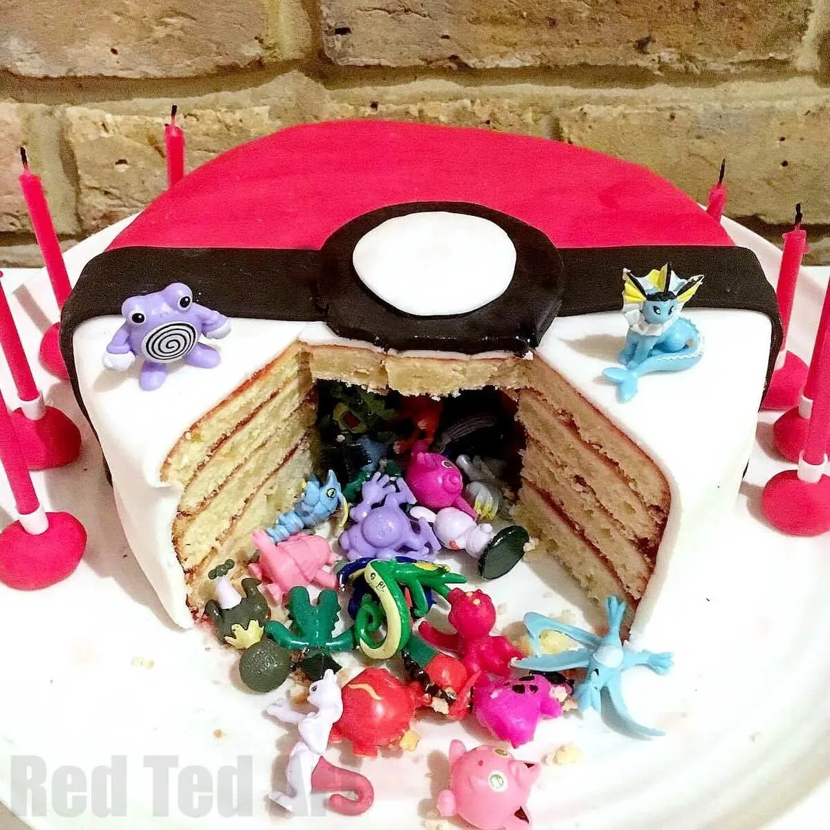 Pokemon cake surprise