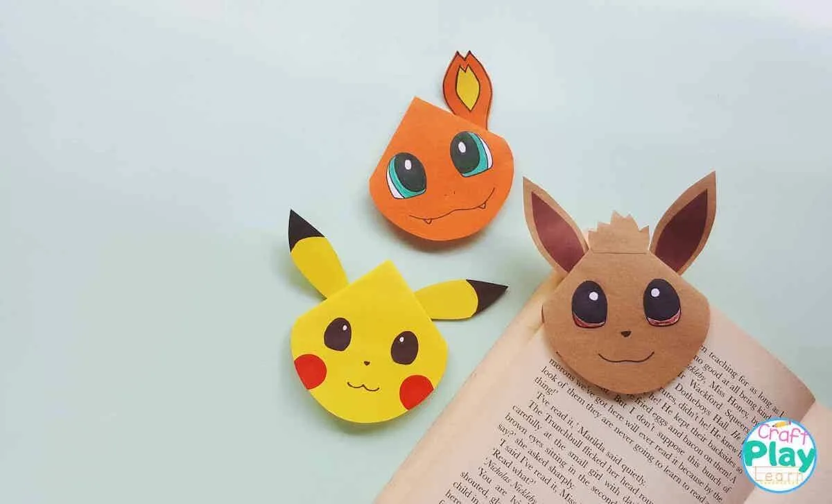 Pokemon bookmarks