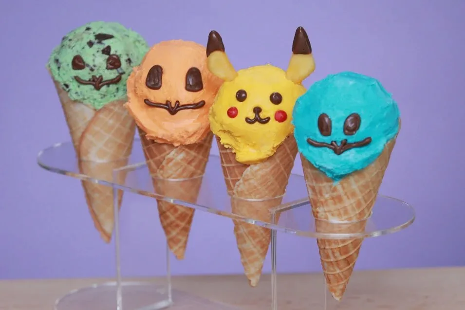 Pokemon ice creams