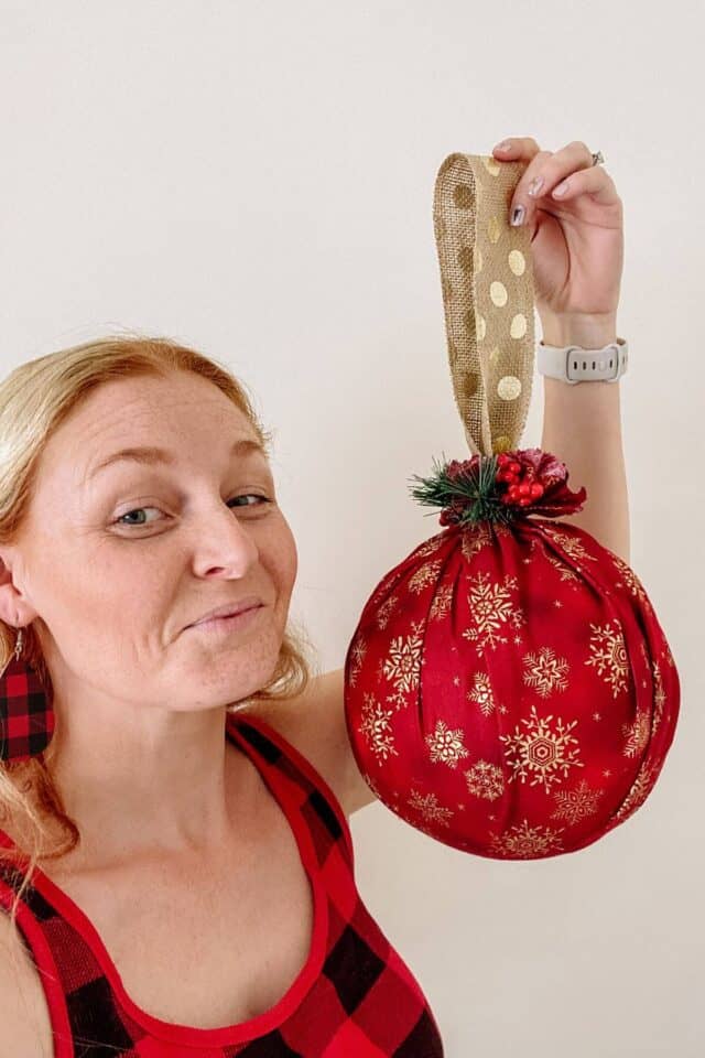 How To Make Giant Christmas Ornaments From Plastic Balls