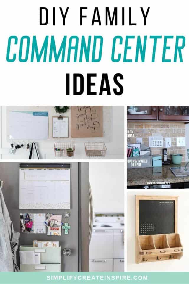 7 Family Command Center Ideas That Will Save You Time & Stress