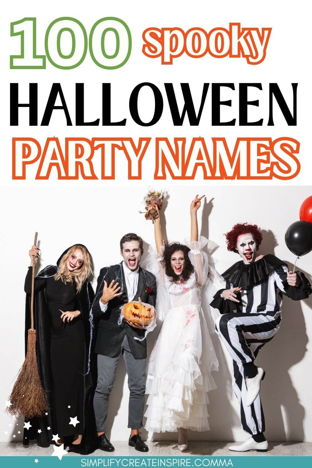 100 spooky halloween party names