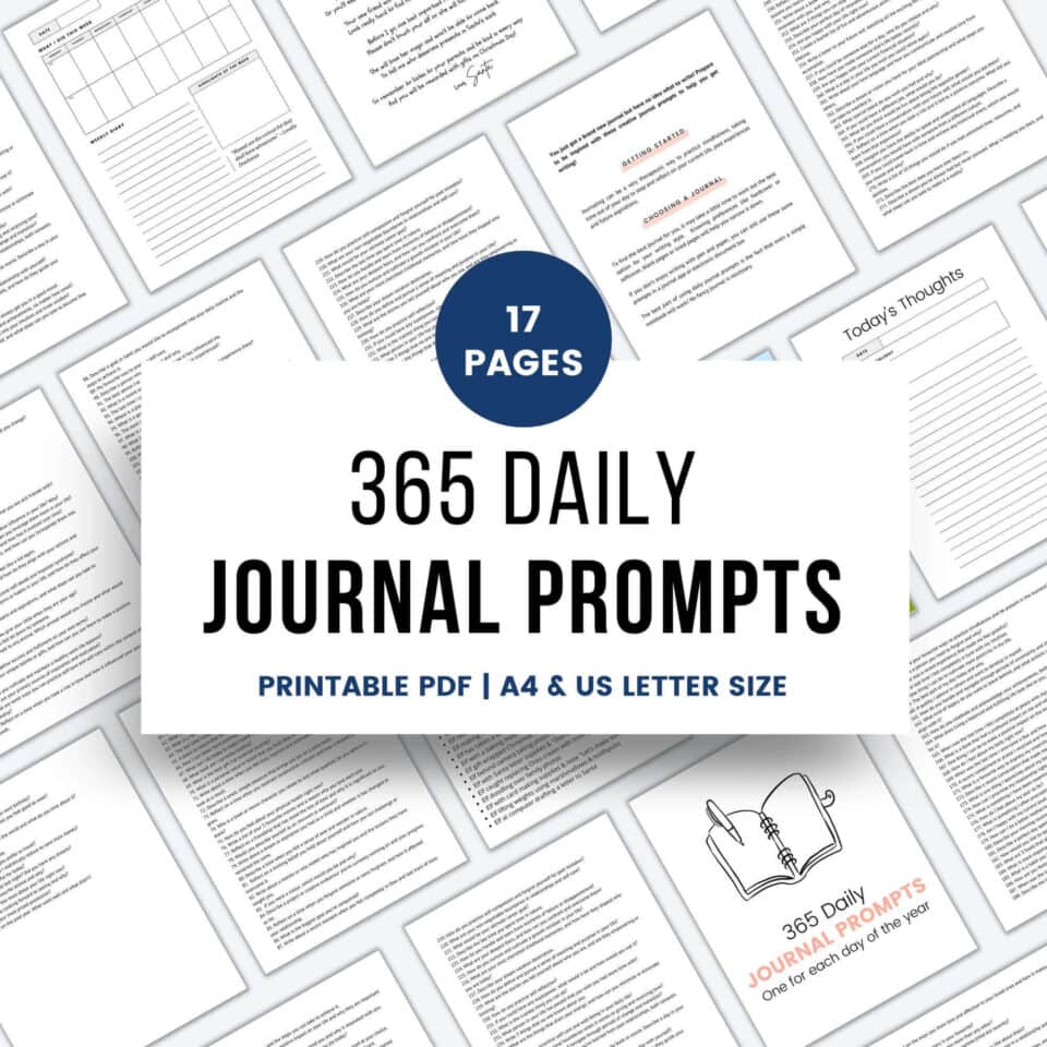 365 Daily Journal Prompts For SelfDiscovery