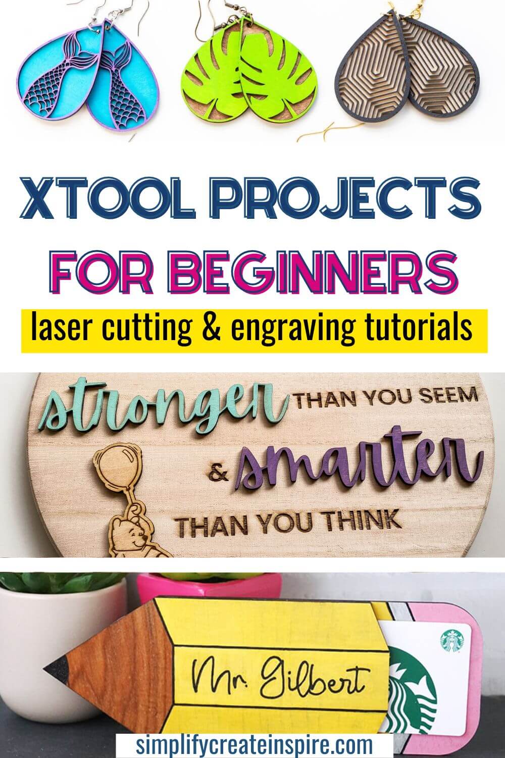 Xtool projects for beginners laser cutting and engraving tutorials