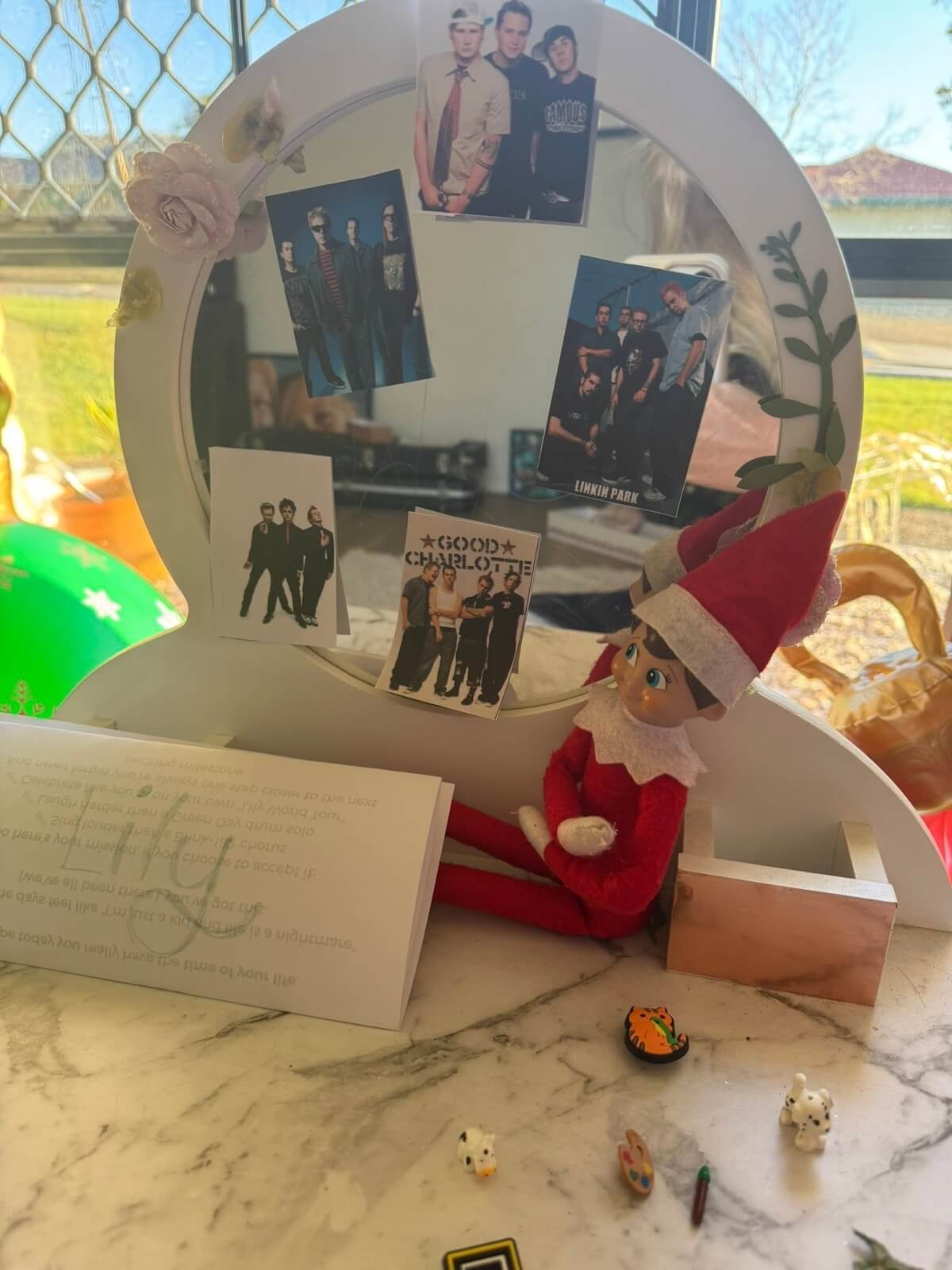elf on the shelf birthday surprise.