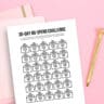 Free Printable 30-Day Challenge Template + 70 Ideas