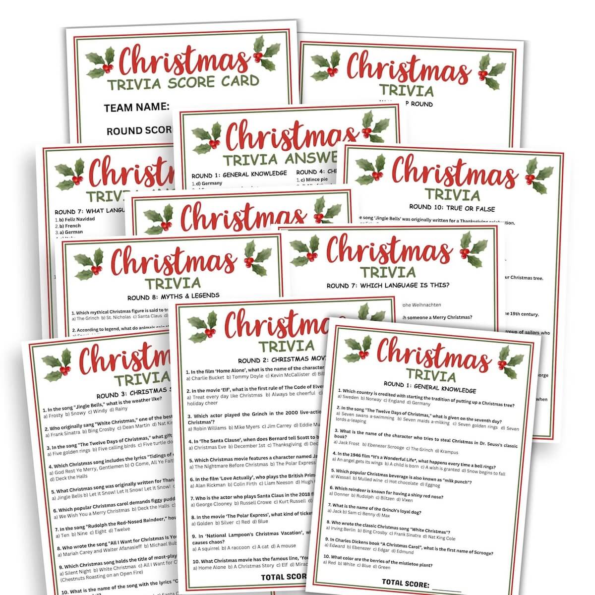 21 Christmas Party Themes For Work, Family & Friends (2026) 9 Christmas trivia game.
