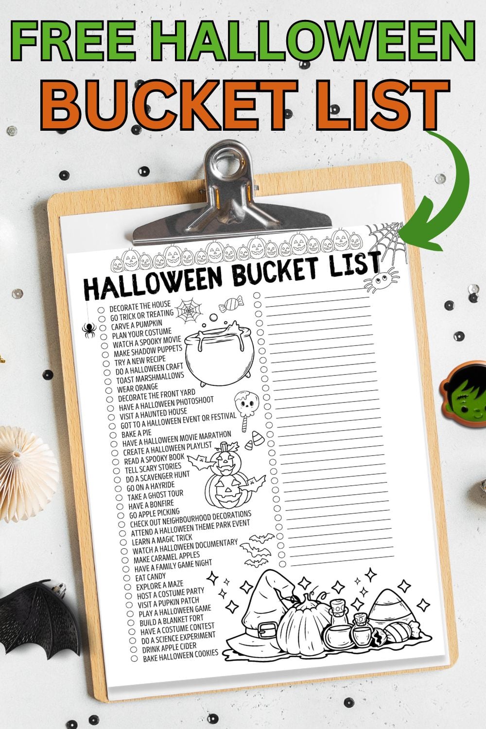 40+ Halloween Bucket List Ideas For Spooky Fun In 2026 9 halloween bucket list with free printable checklist.