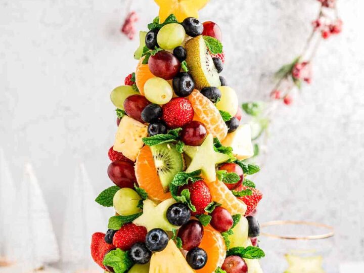 Image for Fruit Christmas Tree Centerpiece