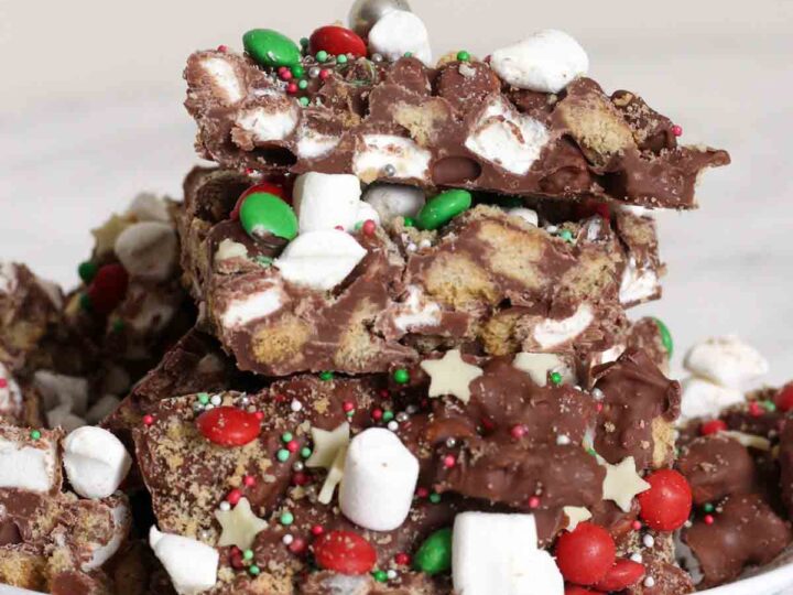 Image for Christmas Smores Bark