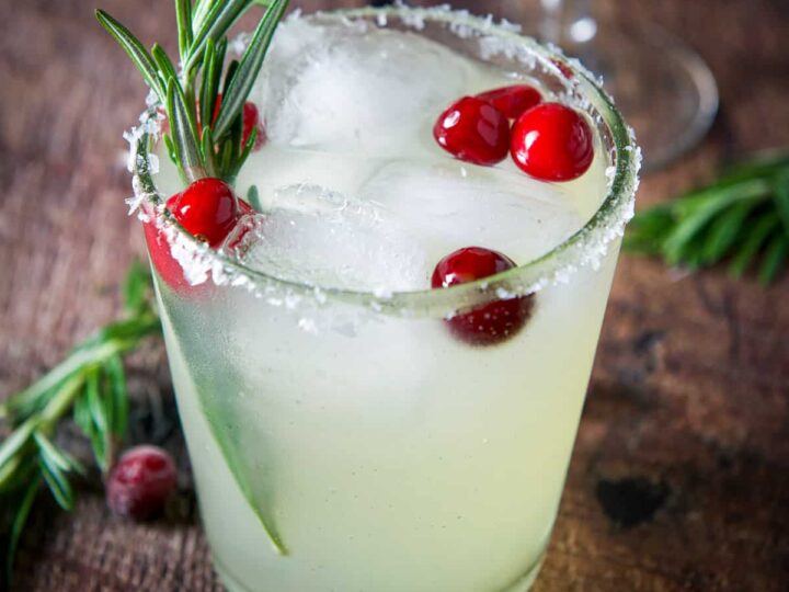 mistletoe margarita.