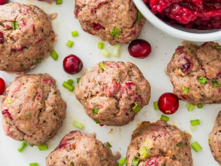 Image for Cranberry Turkey Meatballs