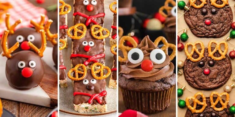 reindeer treats collage.