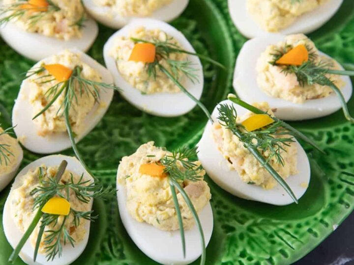 Image for Smoked Salmon Deviled Eggs
