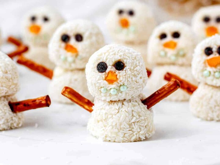 snowman truffles.