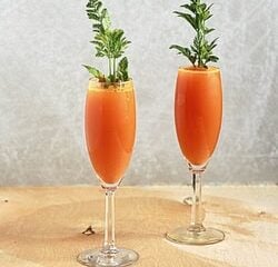 carrot mimosas.