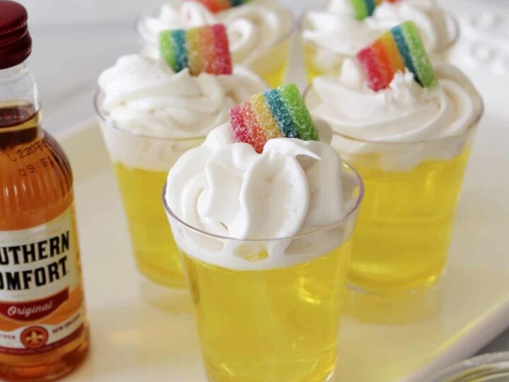 pot of gold jello shots.