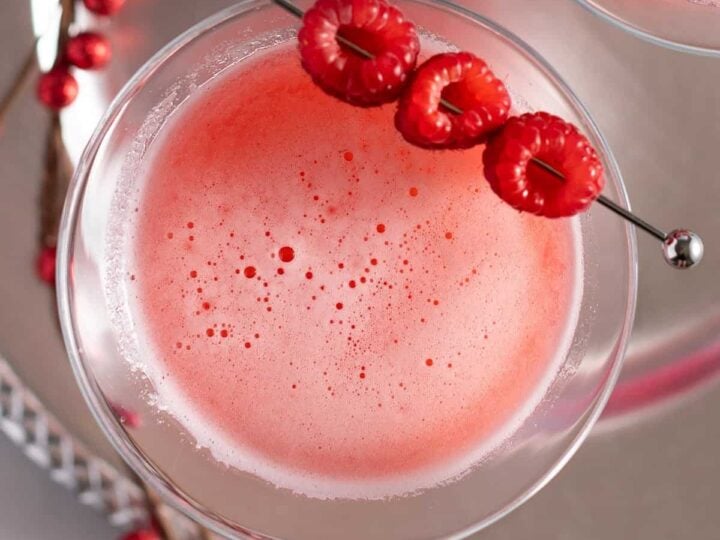 raspberry martini.