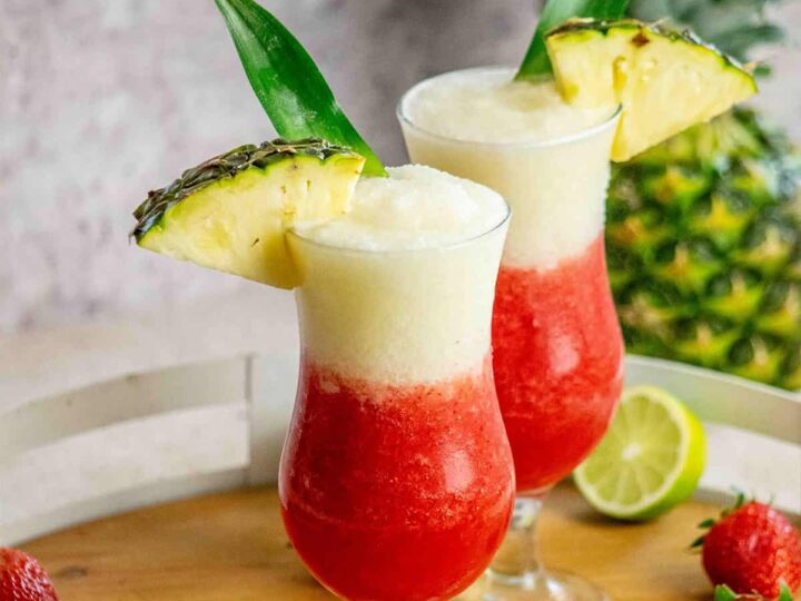miami vice frozen cocktails.