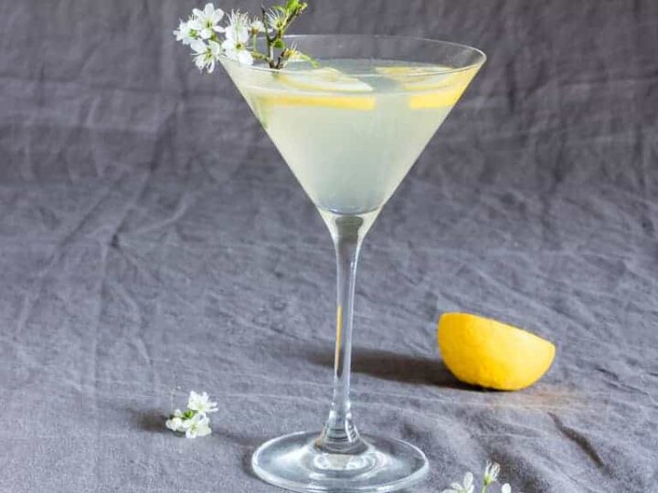 lemon drop martini.