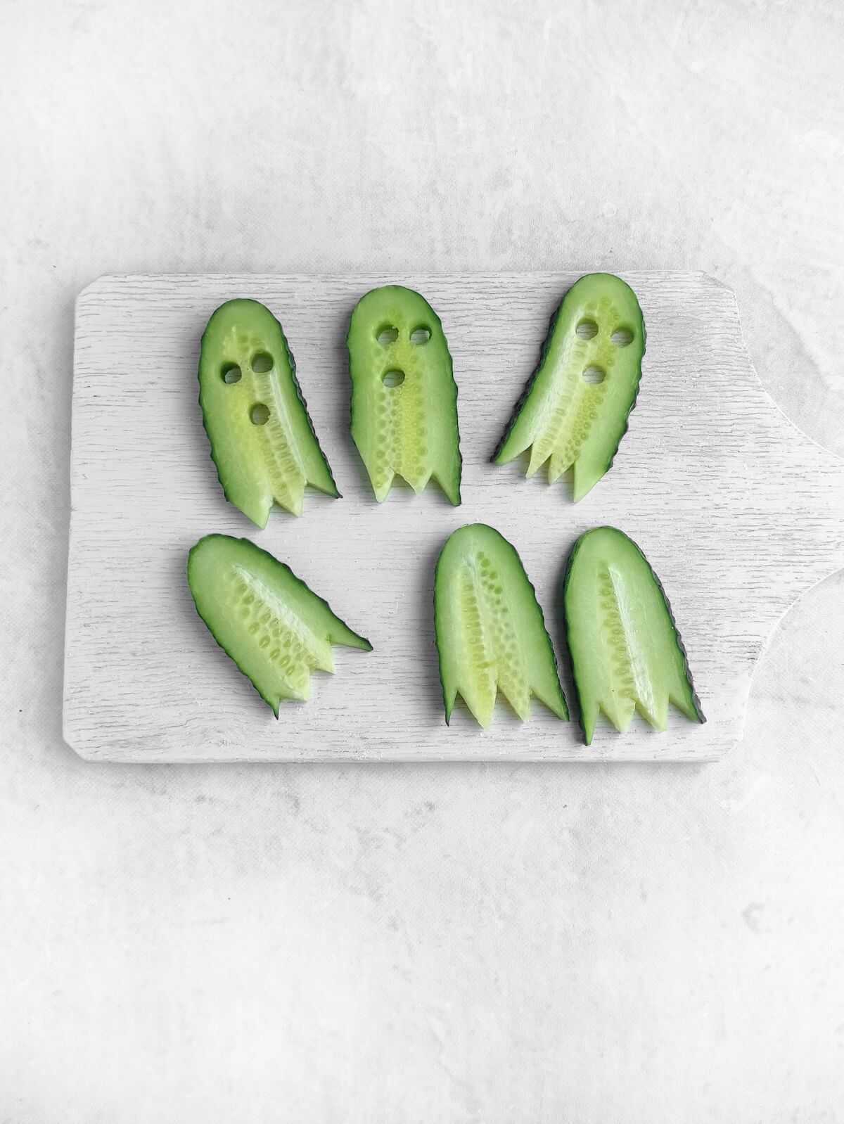 cucumber ghosts.