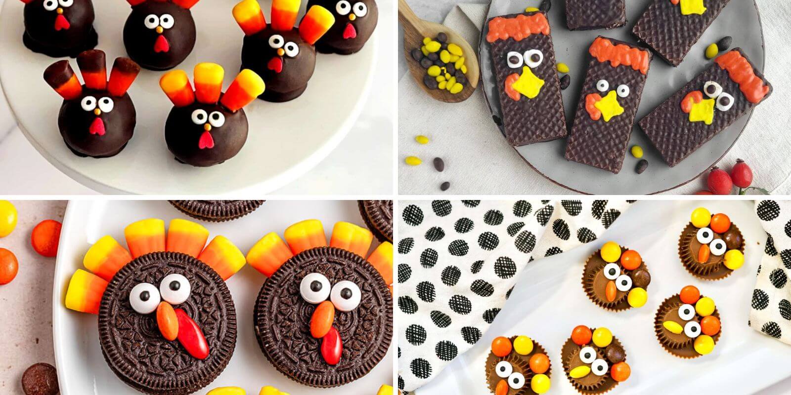 turkey treats collage.