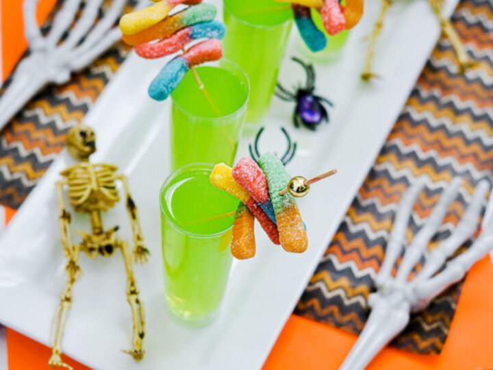 ghastly green halloween shooters.