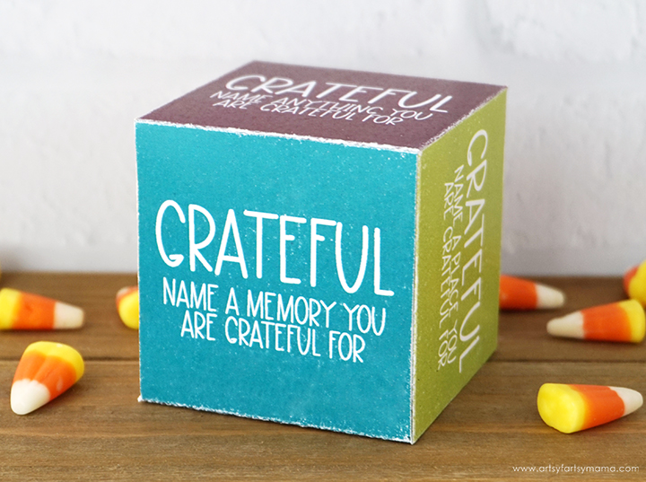 gratitude dice game.