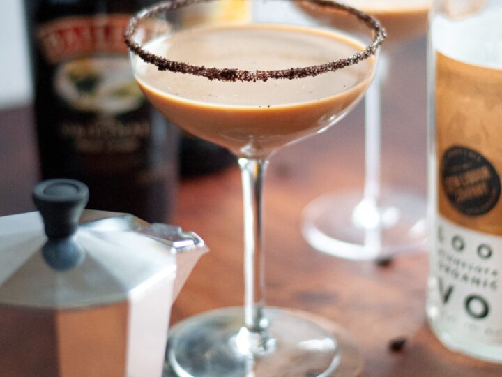 espresso martini with baileys.