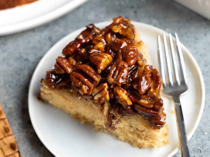 pecan upsidedown cake.