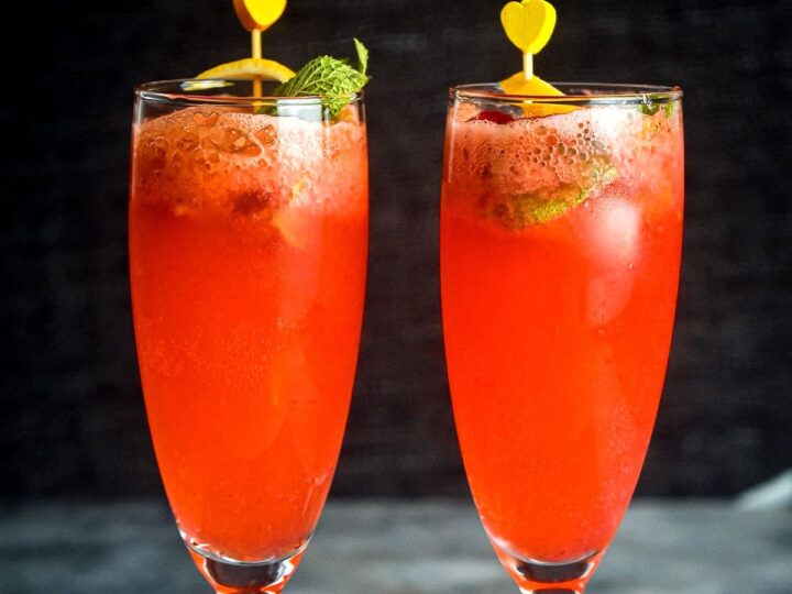 raspberry twist cocktail.