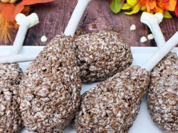 rice krispie treat turkey legs.