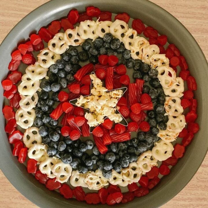 captain america platter.