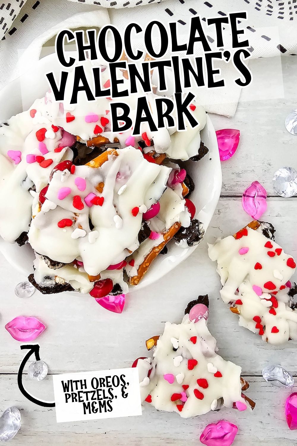Valentine’s Day Chocolate Bark.