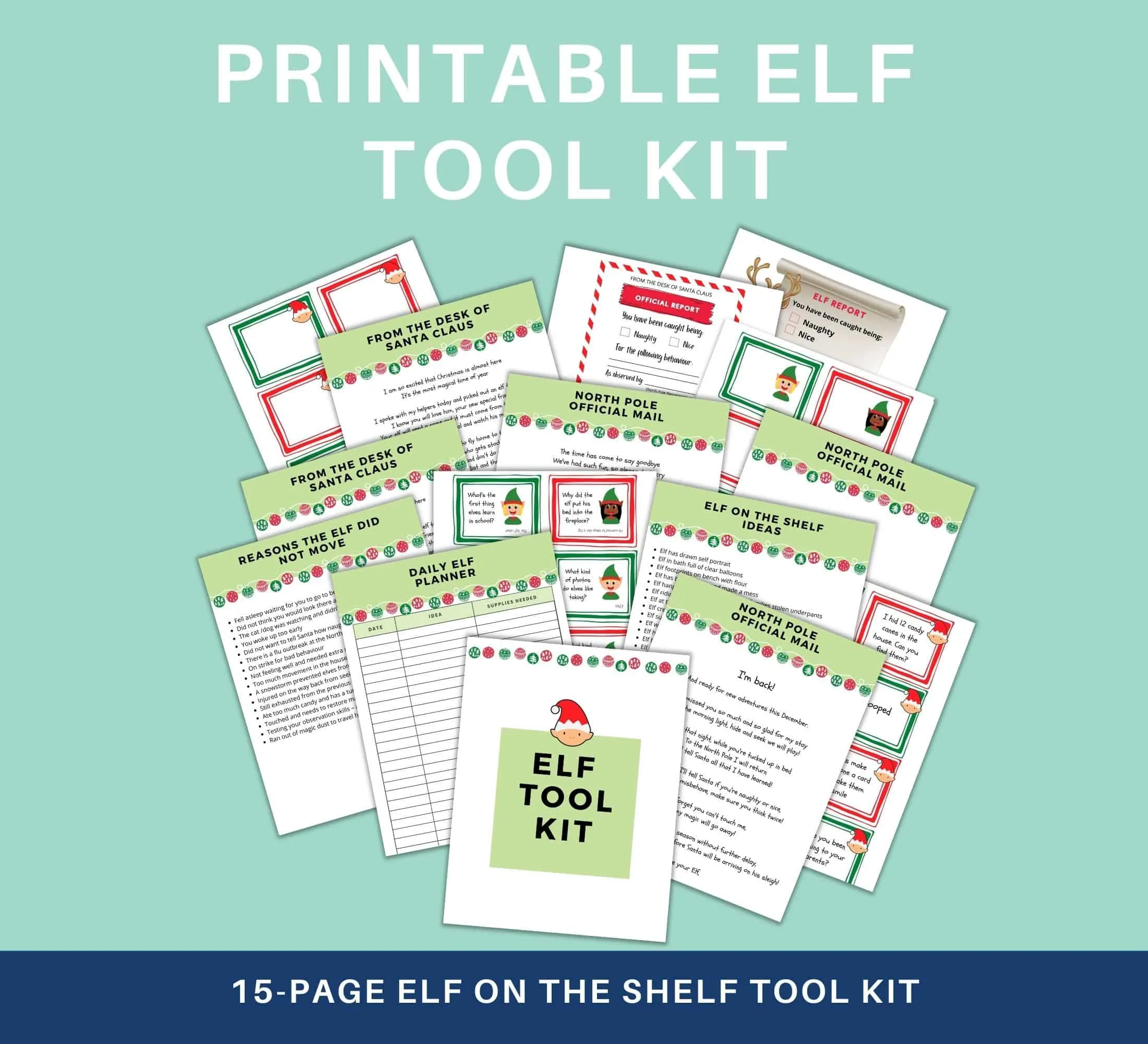 Elf on the shelf tool kit